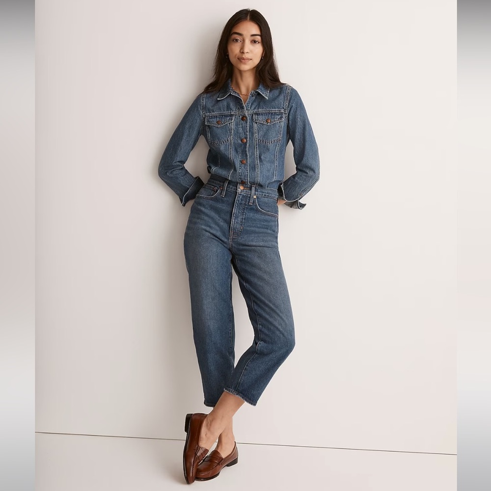 Madewell Balloon Barrel Jeans in Ellisboro Wash NWT